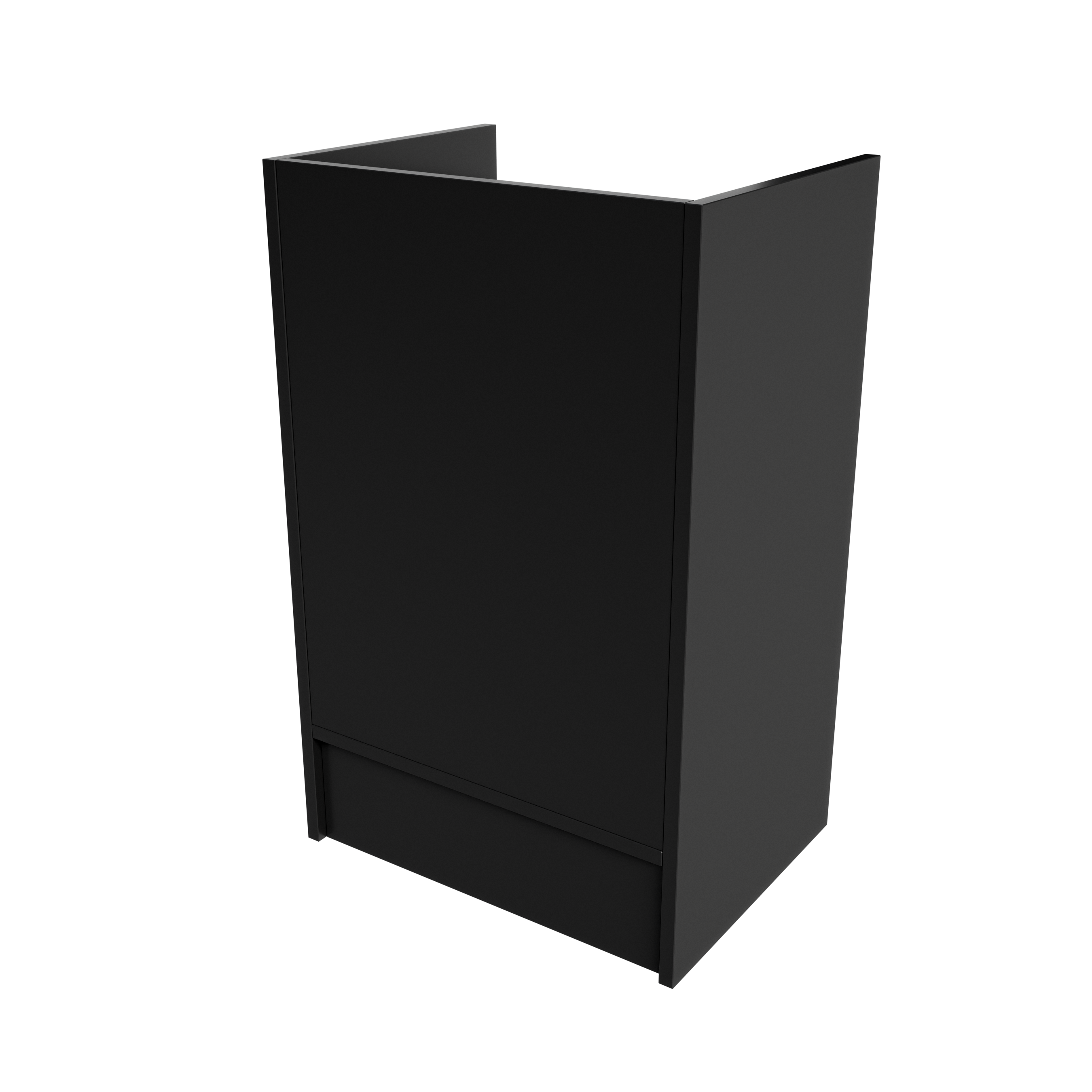 2ft Cash Register Stand (Black)