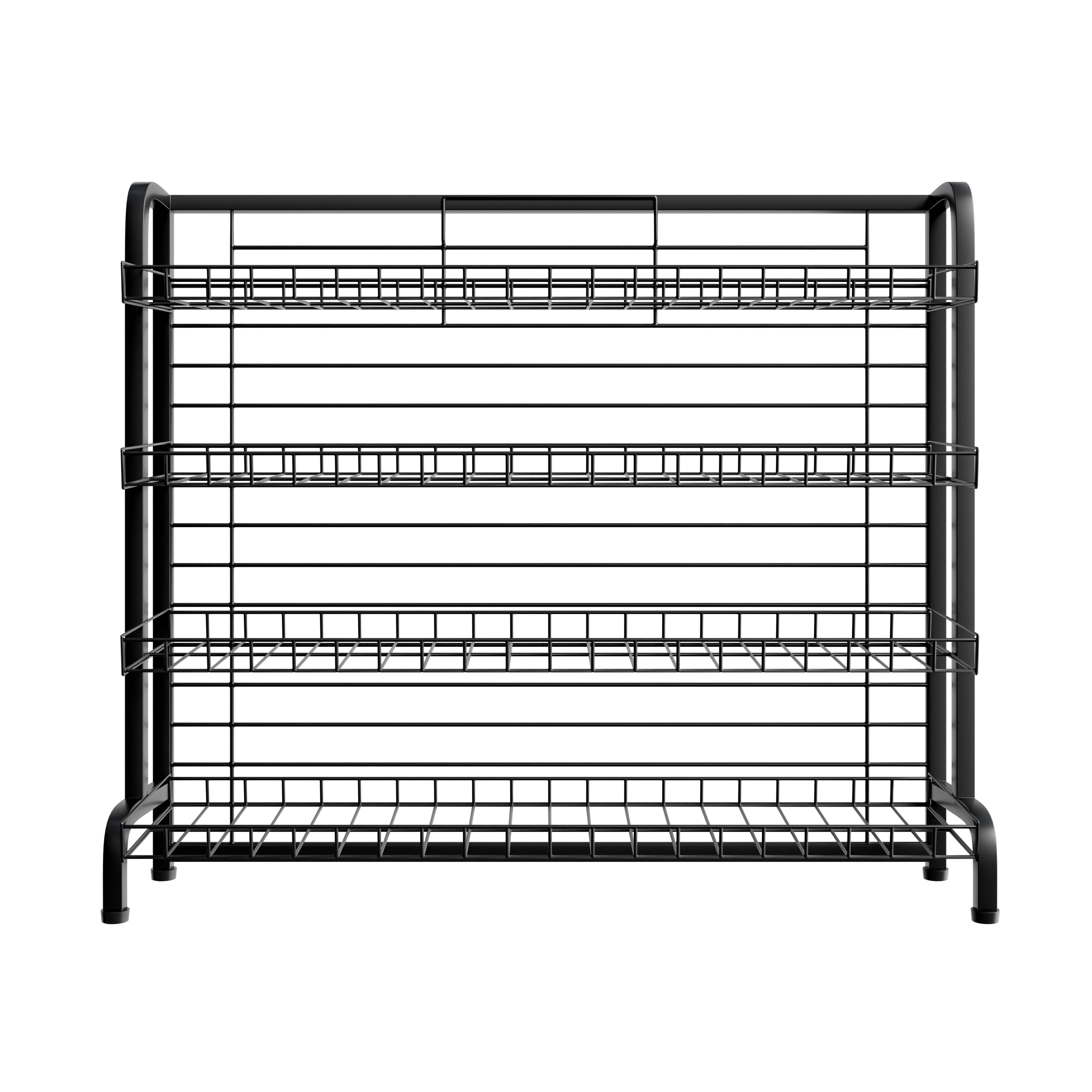 4 Shelf Under Counter Wire Rack