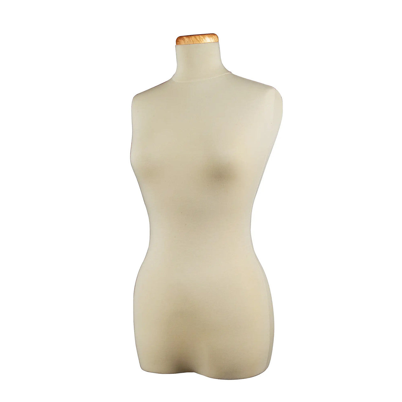 Female 3/4"- Covered Clothing Torso Form - Tailor Bust with Neckblock