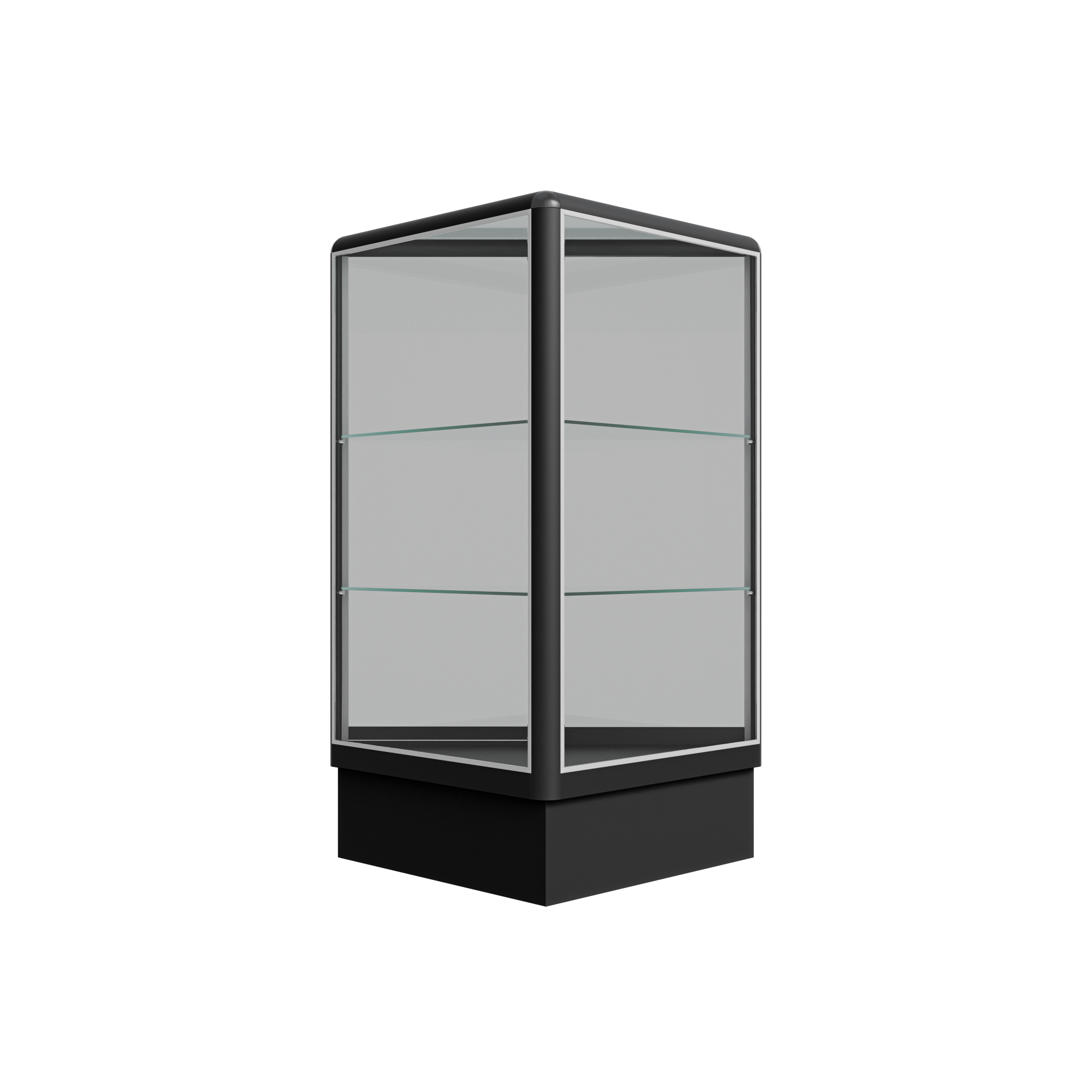 Corner Triangle Radius Edge (Black)