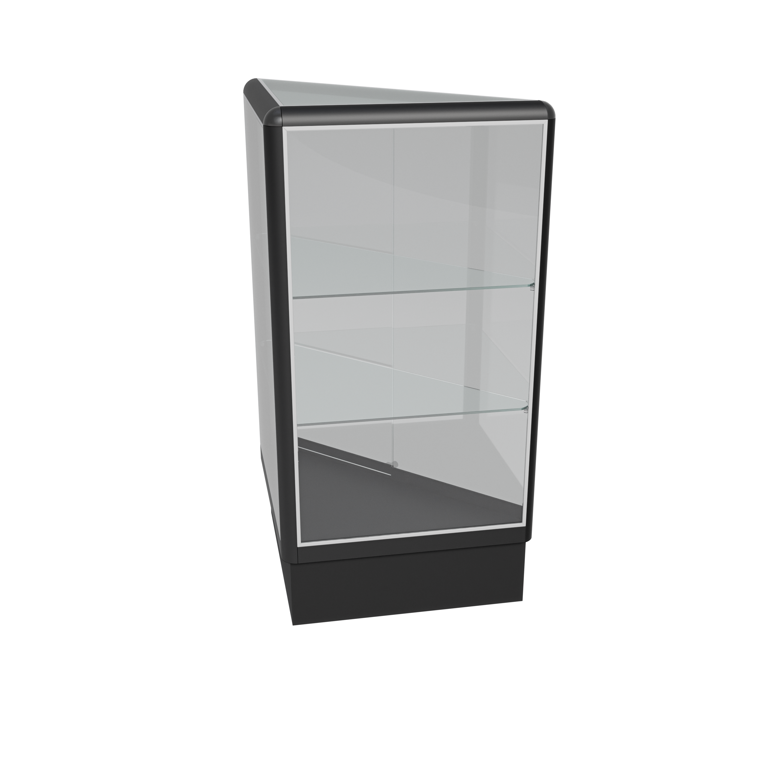 Corner Triangle Radius Edge (Black)