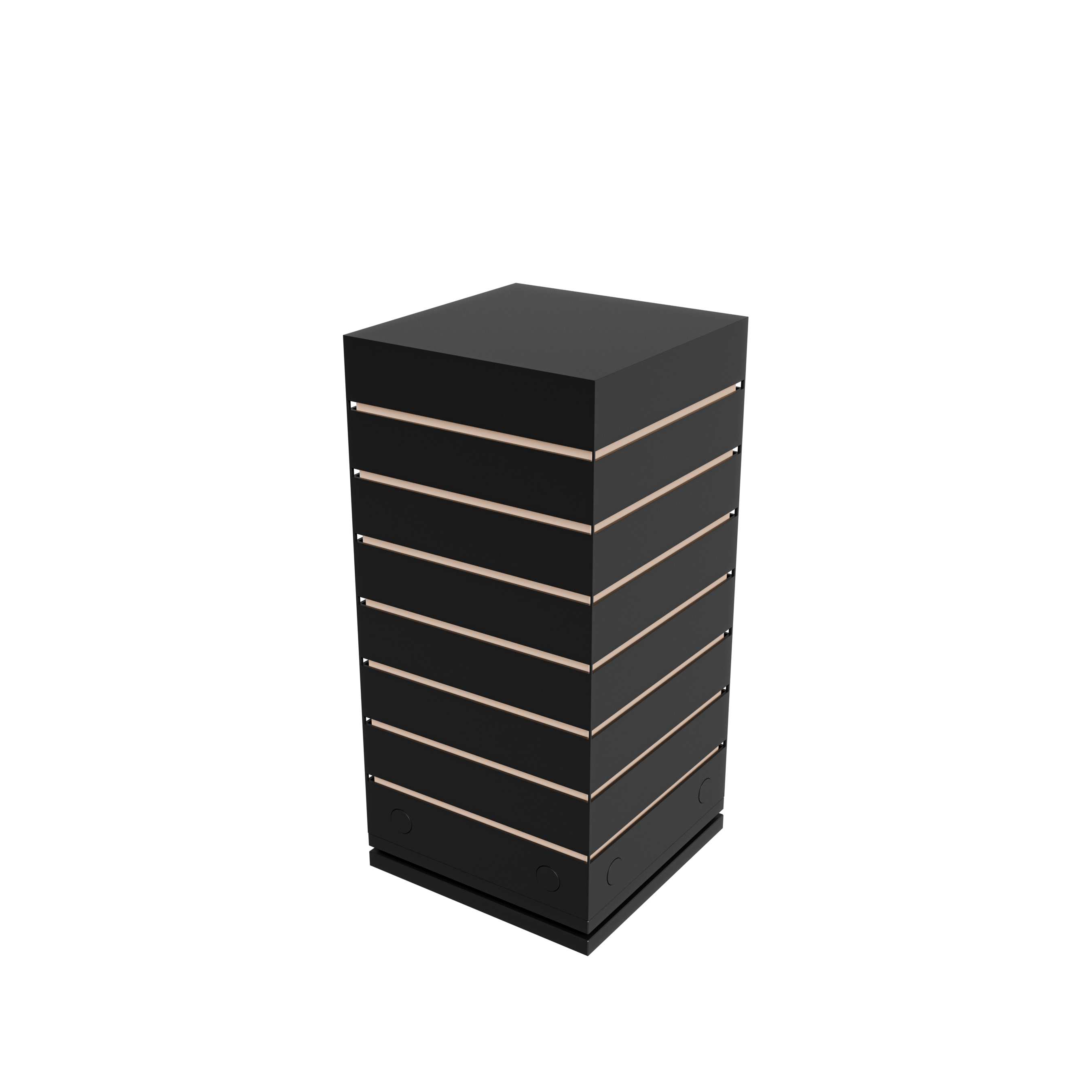 Counter Top Rotating Slatwall Spinner
