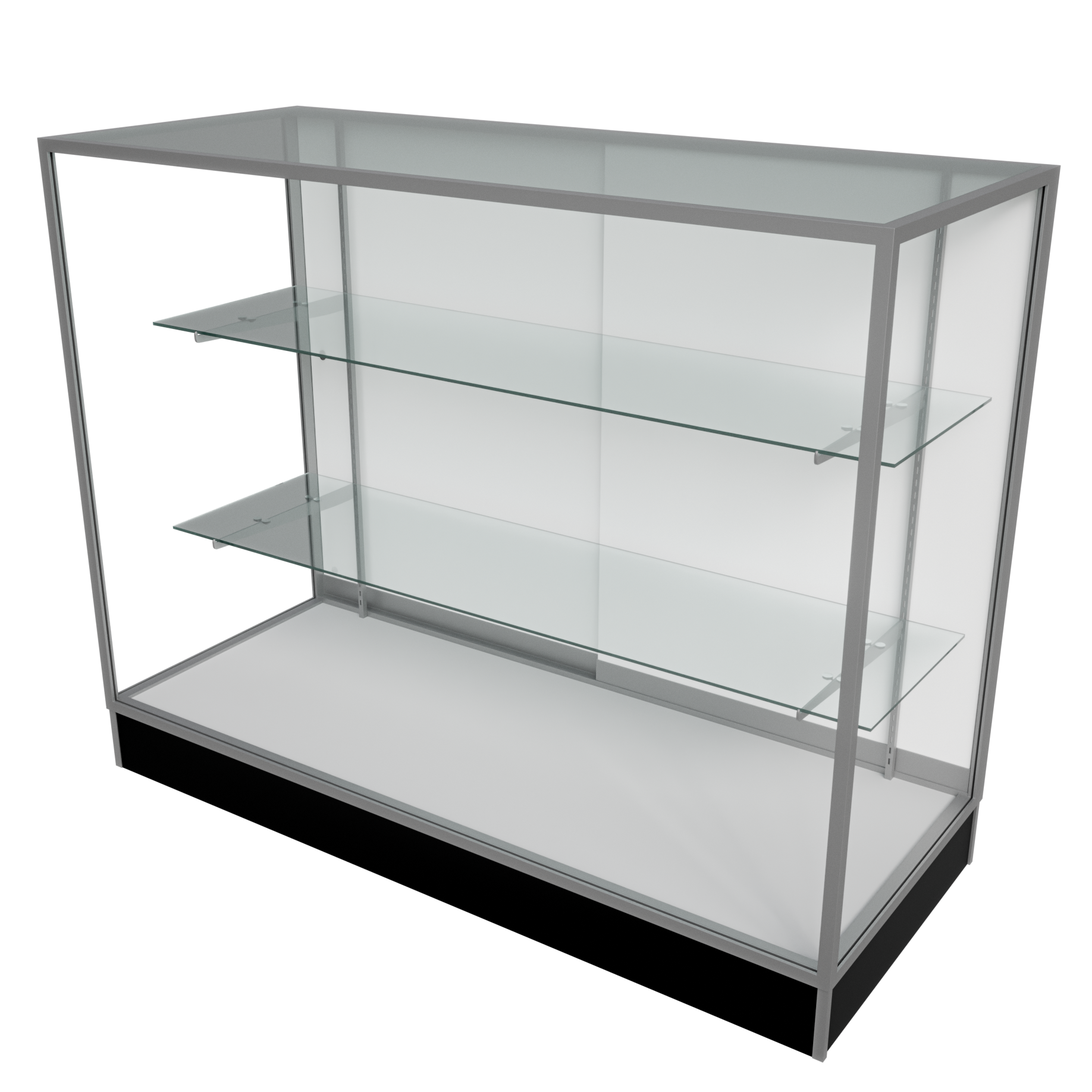 Extra Vision Showcase Silver 4ft