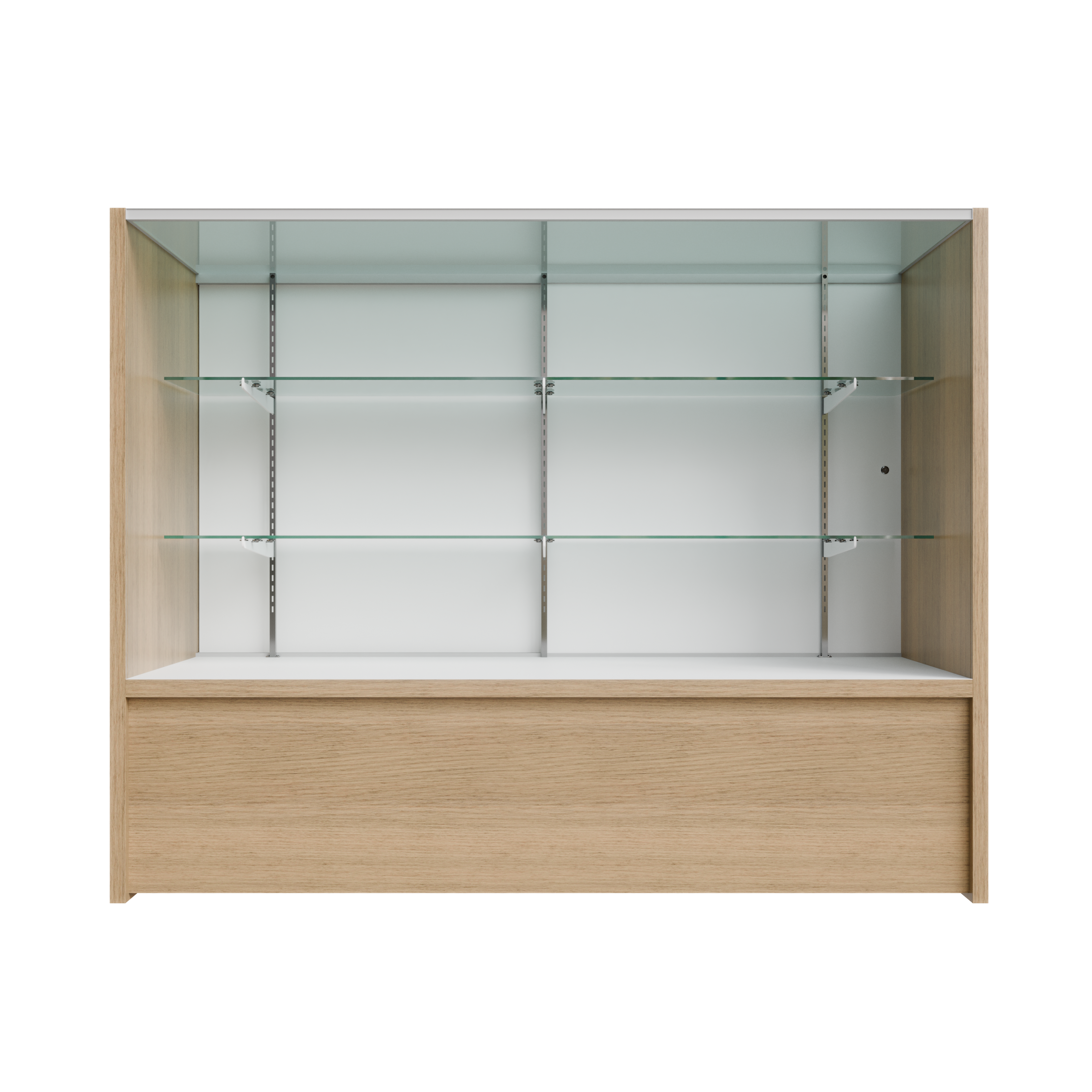 Full Vision Standard 4ft Showcase Maple