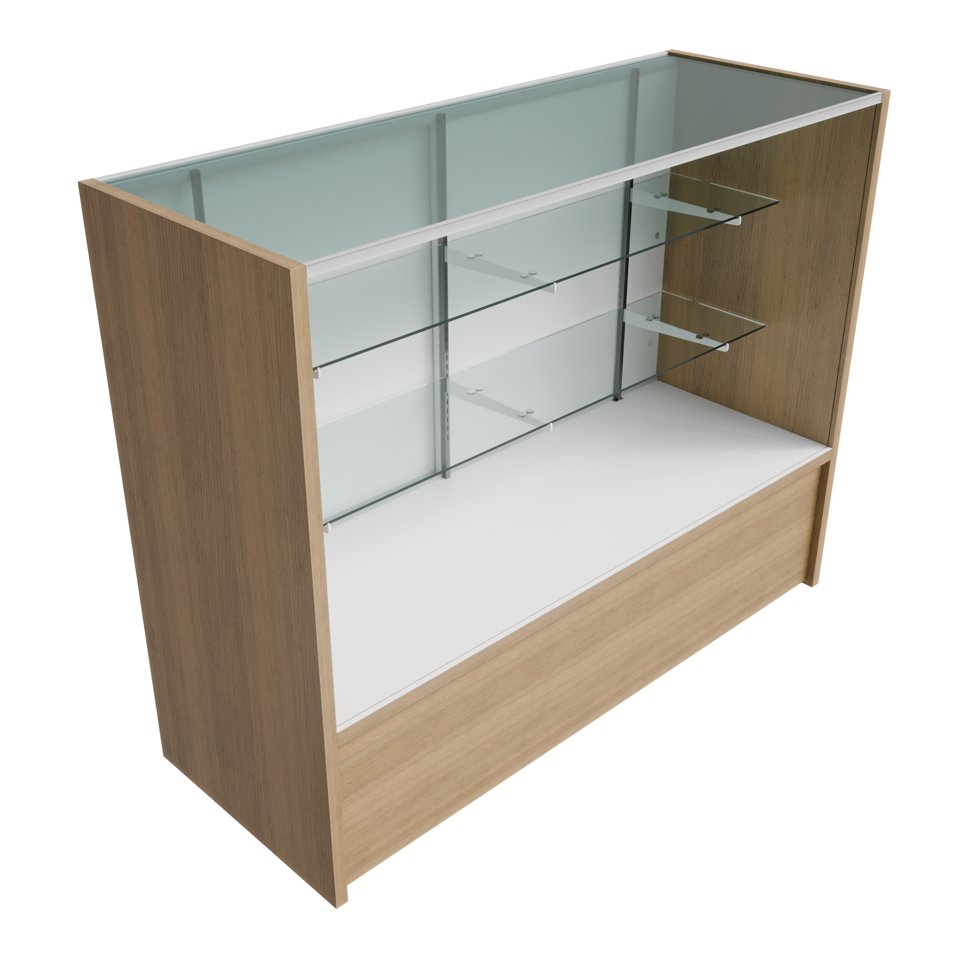 Full Vision Standard 4ft Showcase Maple