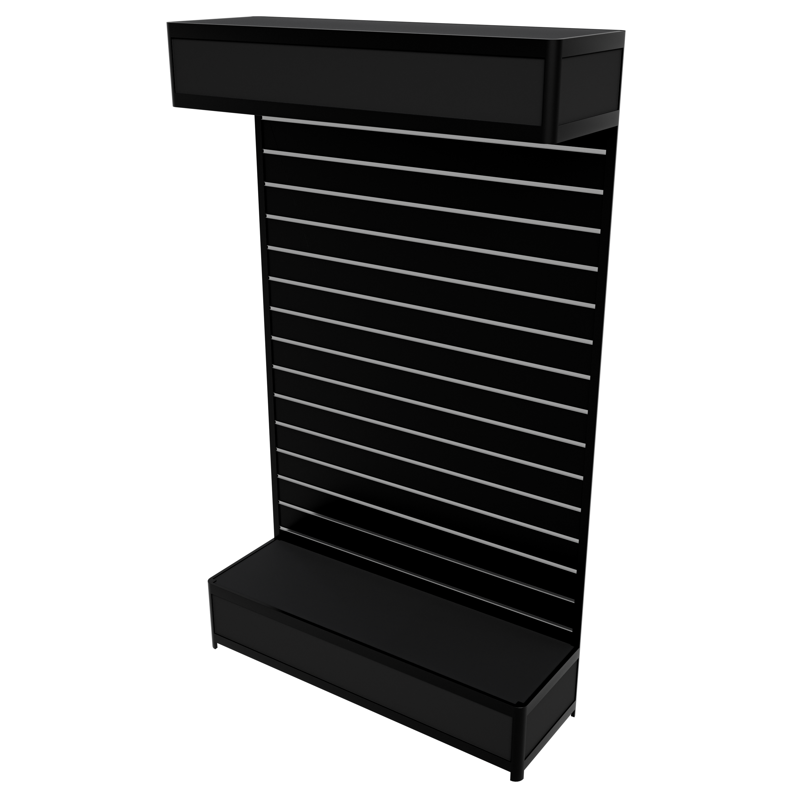 LED Slatwall Display (Black)
