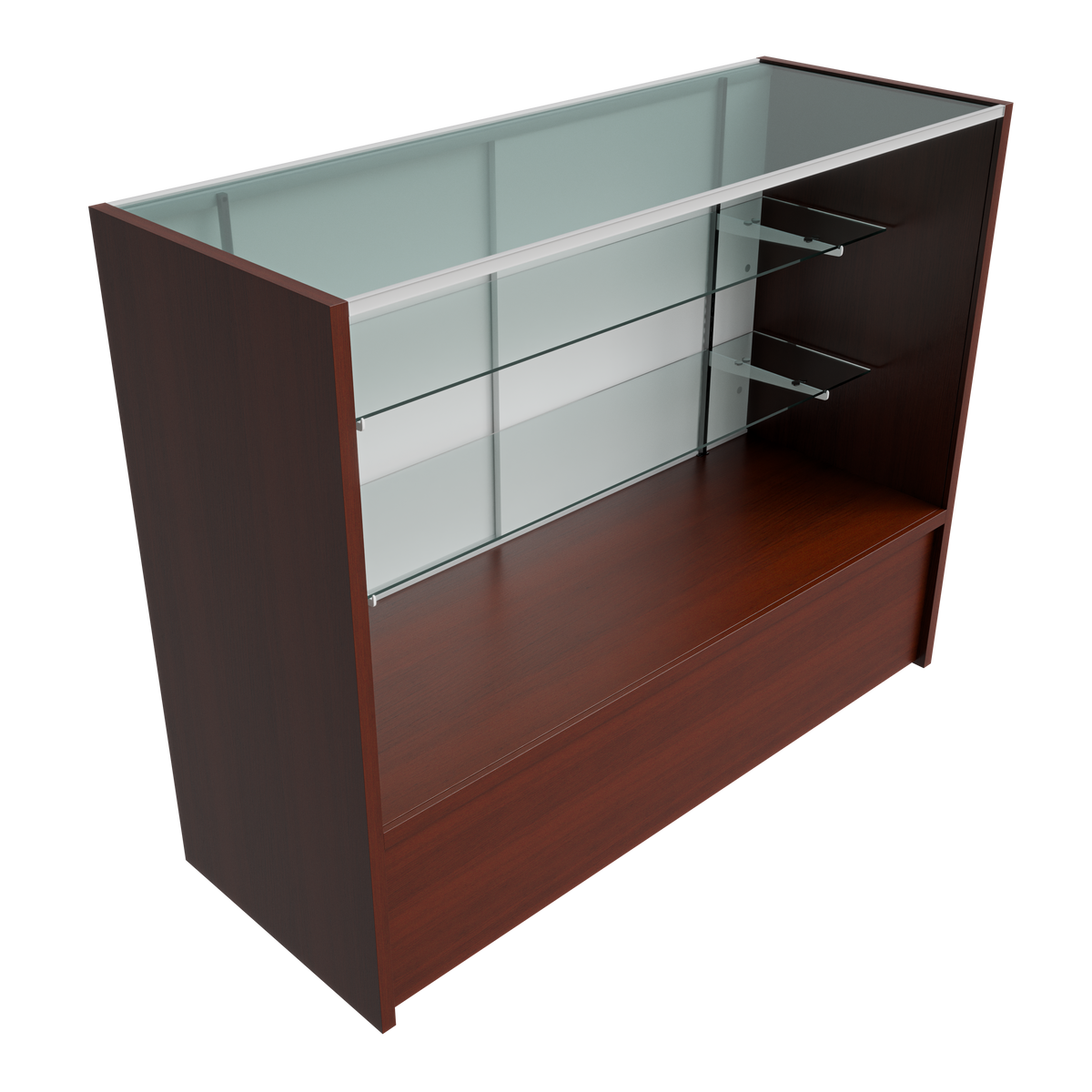 Full Vision Standard 4ft Showcase Walnut