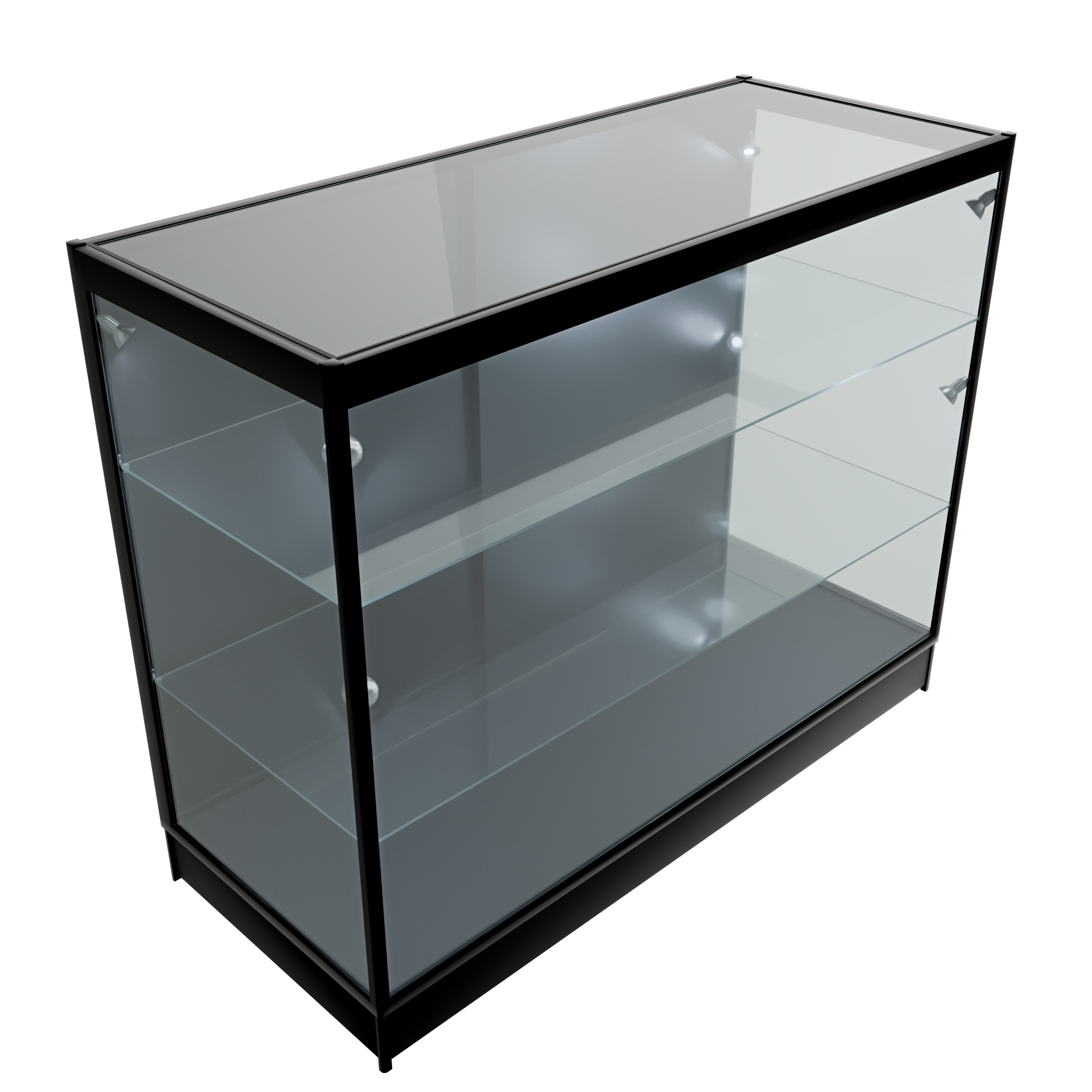 Ultra Premium 6ft Showcase Assembled with LED