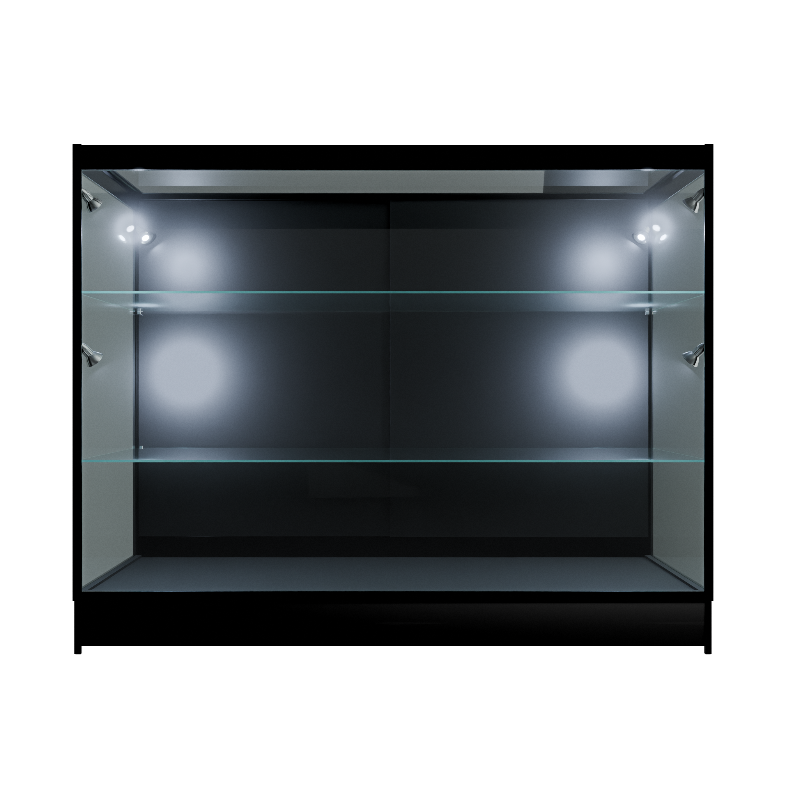 Ultra Premium 6ft Showcase Assembled with LED