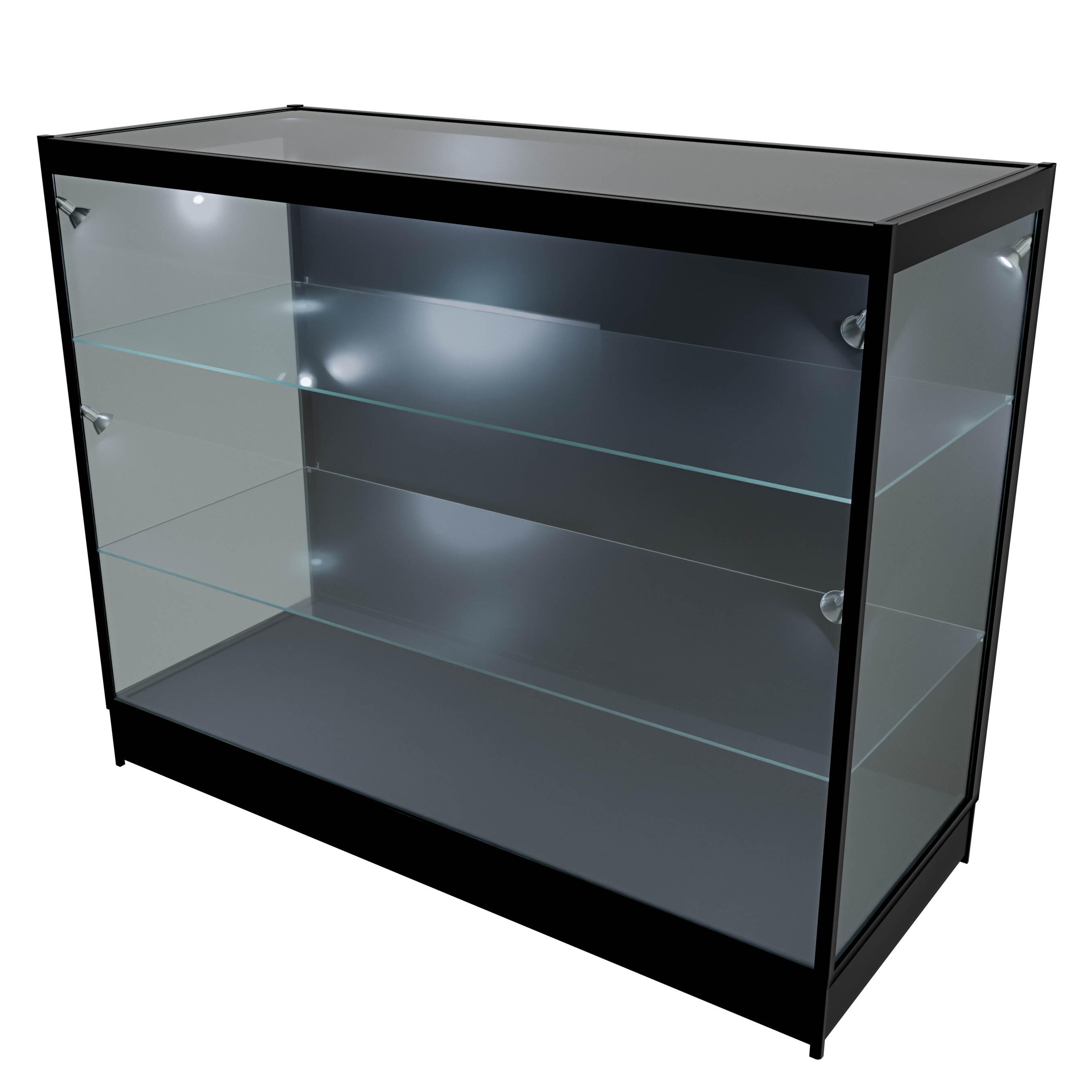 Ultra Premium 6ft Showcase Assembled with LED