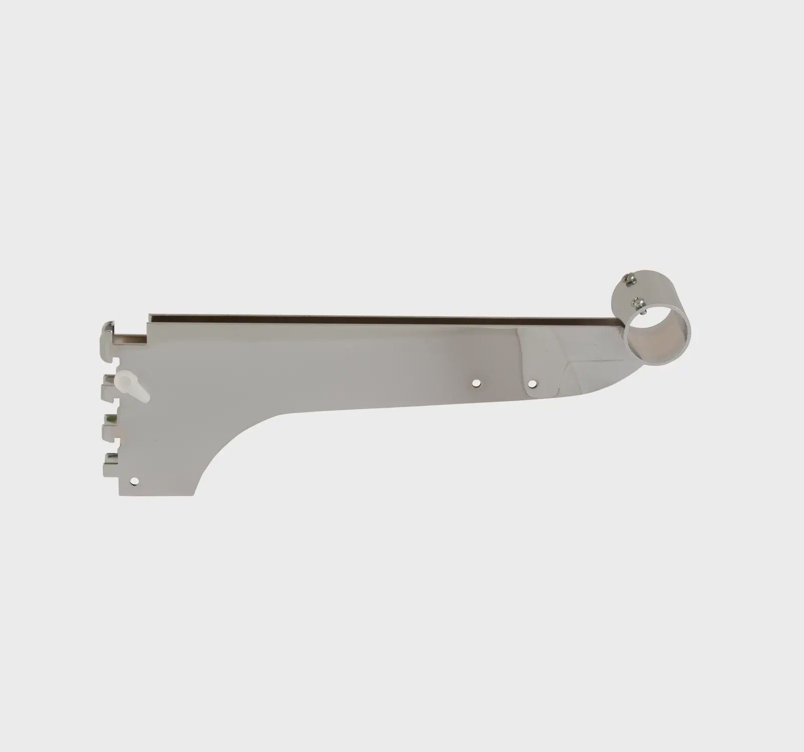 12" Long Bracket for Round Tubing Hangrail for Double Slotted President Line