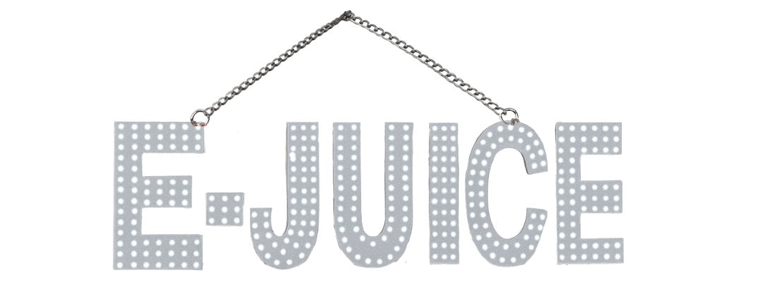 Sign LED E-JUICE 30x8