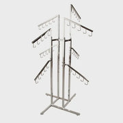 4-WAY HANDBAG RACK W/ 8 SLANT ARMS